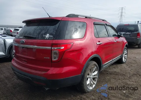 2012 Ford Explorer Xlt из США, поврежденный, VIN 1FMHK8D88CGA92770